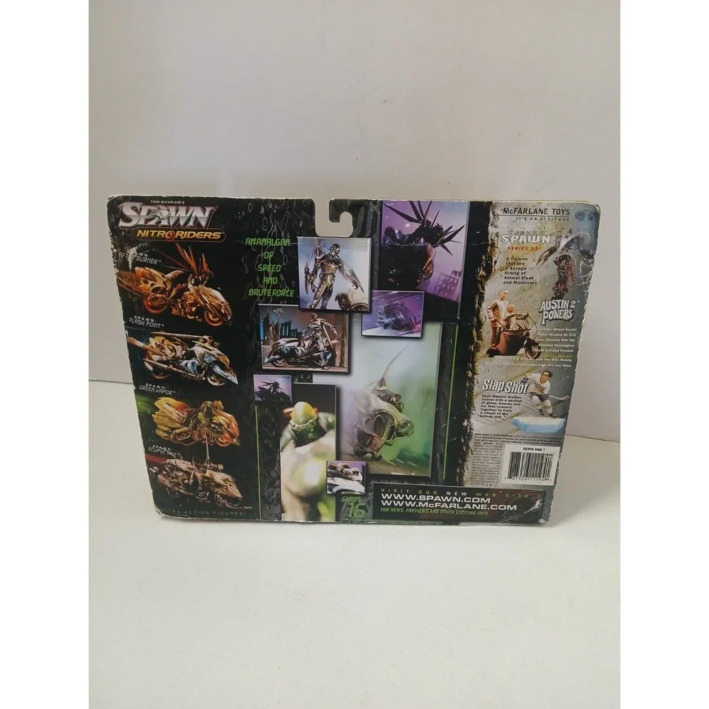 Spawn Series 16 Nitro Riders‎ Eclipse 5000 1999 McFarlane Toys Action Figure New